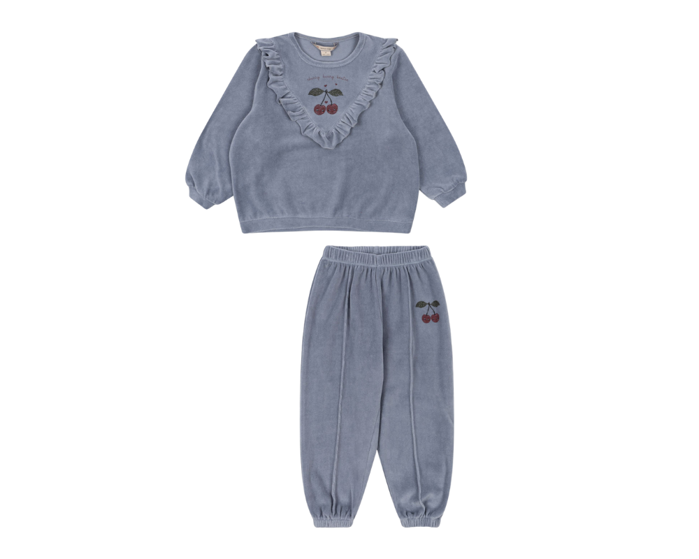 Wally Frill Sweatset - Tradewinds