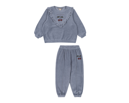 Wally Frill Sweatset - Tradewinds