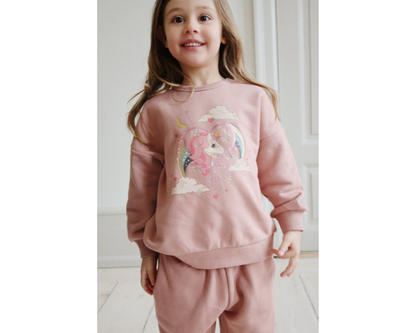 Lou Sweatpants - Mahogany Rose