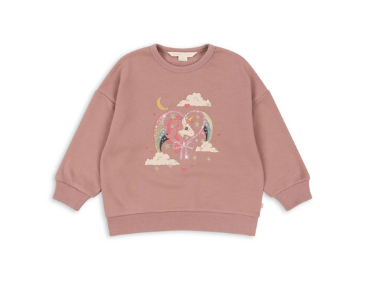 Lou Sweatshirt - Mahogany Rose