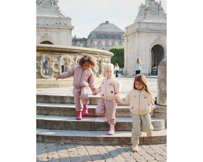 Juno Sequin Bomber Jacket - Cameo Rose