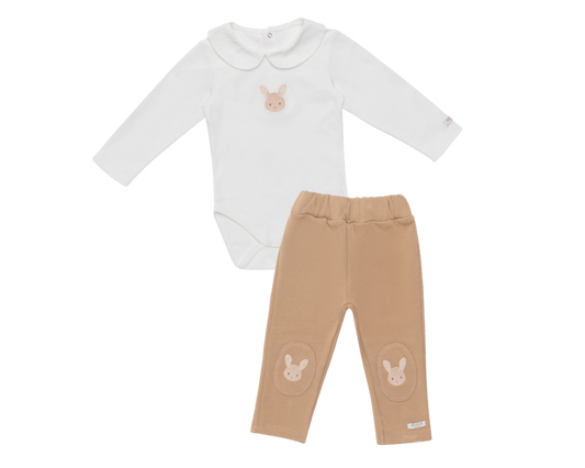 Fluffy Bunny Baby Set
