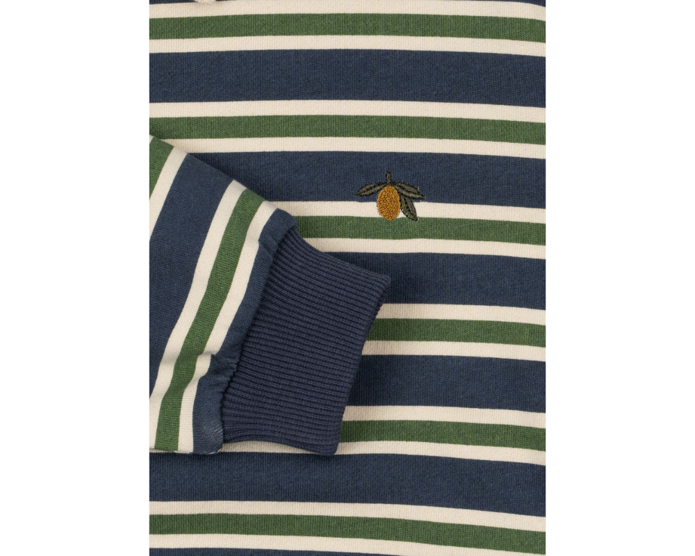 Sporty Long Sleeve Polo - Spellbound Stripe