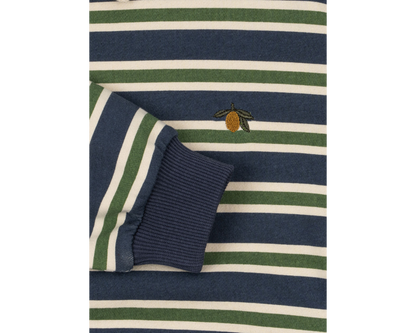 Sporty Long Sleeve Polo - Spellbound Stripe