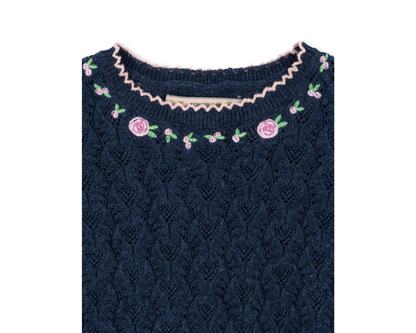 Rosier Sweater Set - Ensign Blue