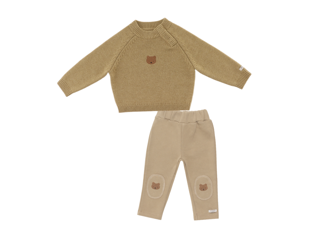 Sibbe Merino Wool Sweater Bear
