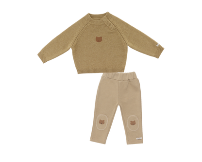 Sibbe Merino Wool Sweater Bear