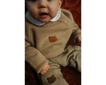 Sibbe Merino Wool Sweater Bear
