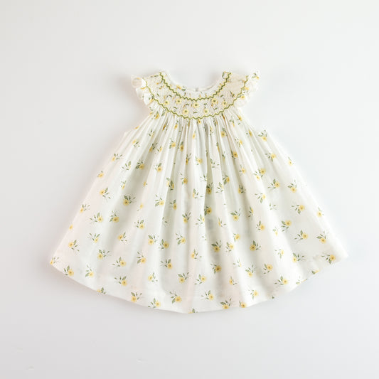 Mariana Smock Dress - Yellow