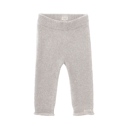 Trig Merino Wool Trousers - Soft Grey Melange