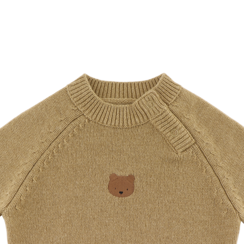 Sibbe Merino Wool Sweater Bear