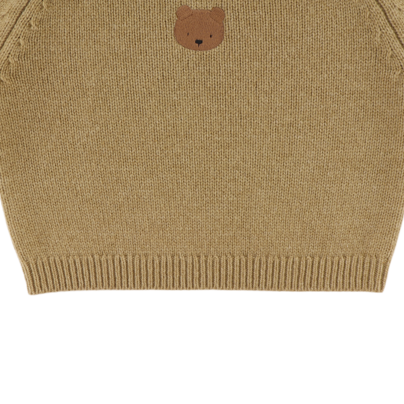 Sibbe Merino Wool Sweater Bear