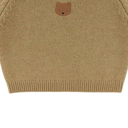 Sibbe Merino Wool Sweater Bear