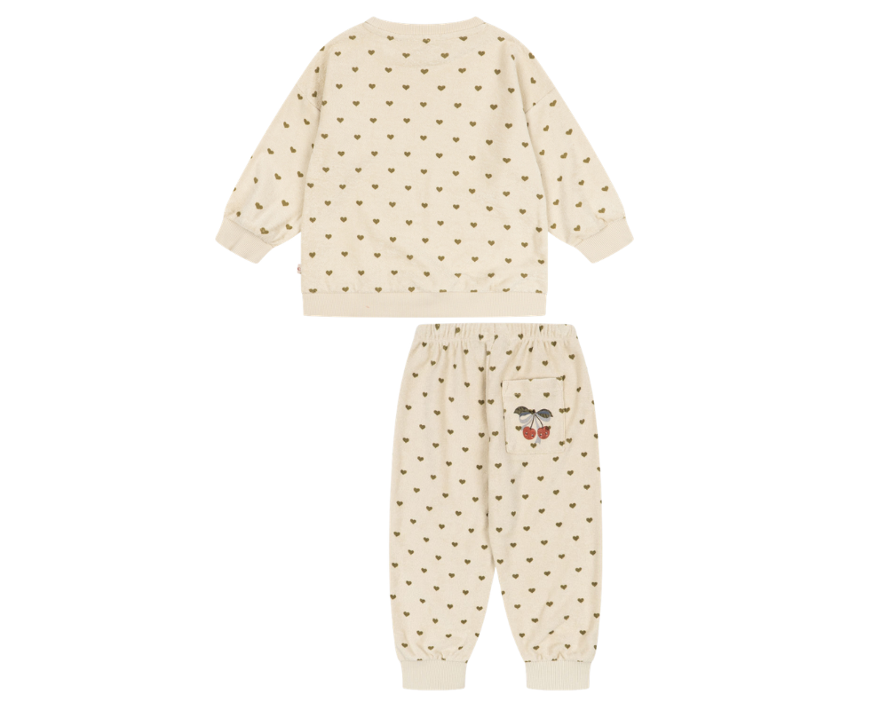 Mitty Sweat Set - Oyster Coeur
