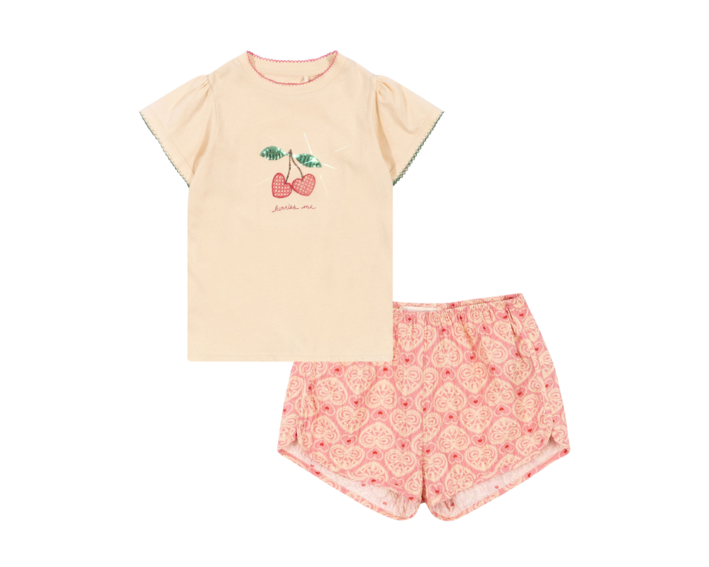 Ava Shorts - Lacy Pink