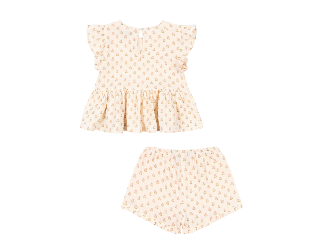 Coco Shorts Set - Carta Rosa