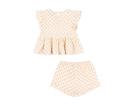 Coco Shorts Set - Carta Rosa