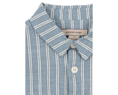 Elliot Shorts Set - Trio Bleu Stripe