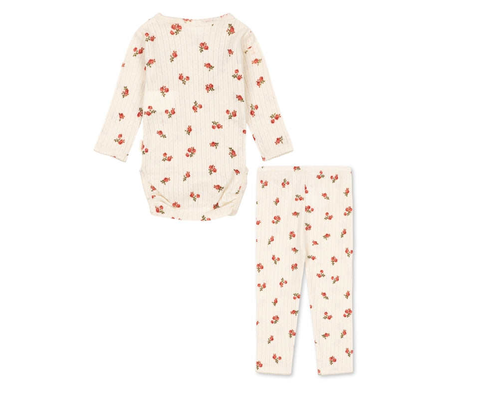 Minnie Rosa Rouge Pointelle Newborn Set