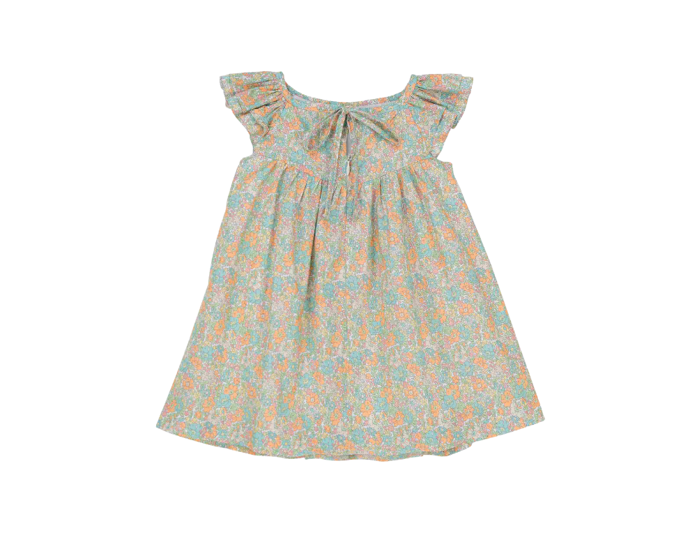 Soleil Dress - Orange Floral