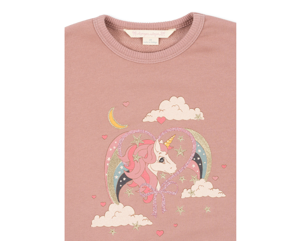 Lou Sweatshirt - Mahogany Rose