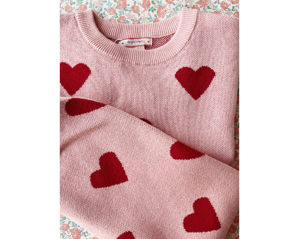 Lapis Knit Sweat Set - Mellow Rose