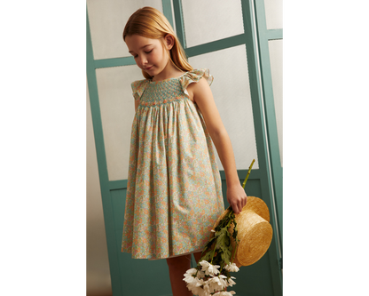 Soleil Dress - Orange Floral