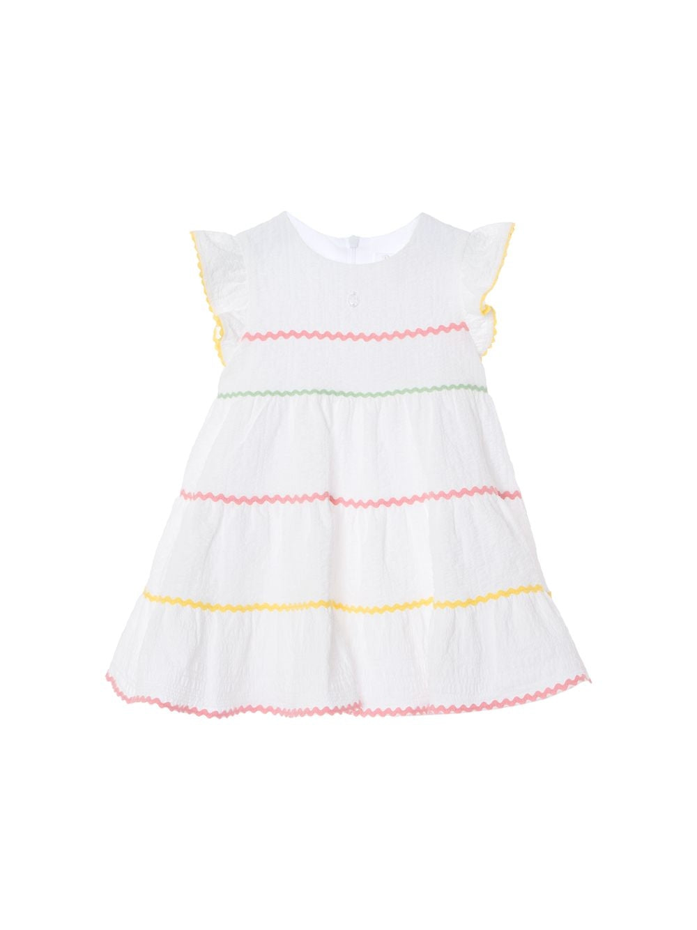 Scallop Stripe Dress