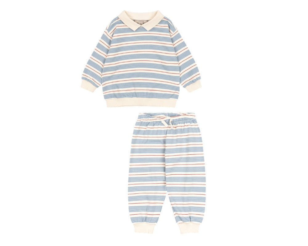 Spotty Sweat Set - Tococororo Stripe