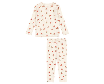Minnie Rosa Rouge Pointelle Set