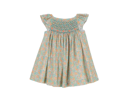 Soleil Dress - Orange Floral