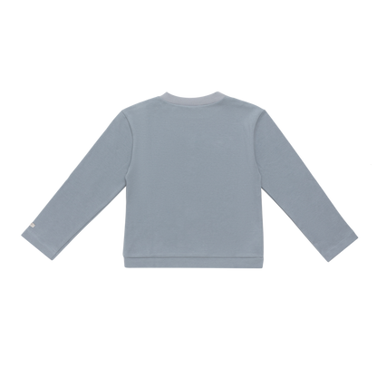 Jorijn Longsleeve Bear - Foggy Blue