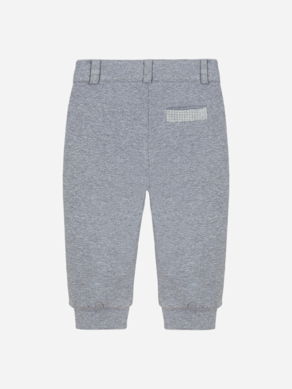 Grey Cotton Fleece Trousers