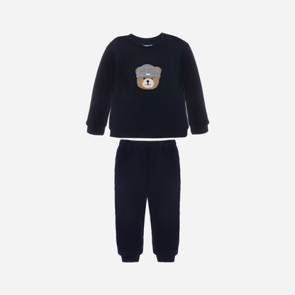 Bear Navy Sweat Set