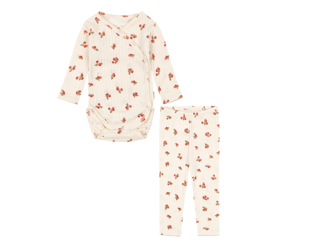 Minnie Rosa Rouge Pointelle Newborn Set