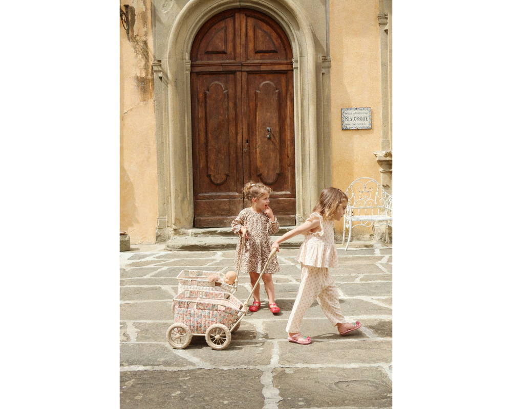 Coco Pants Set - Carta Rosa