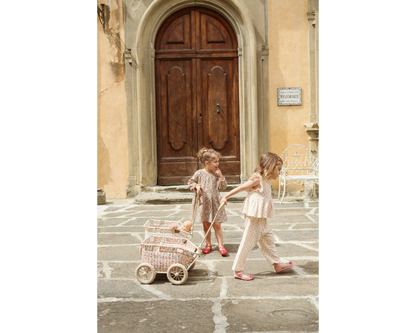 Coco Pants Set - Carta Rosa