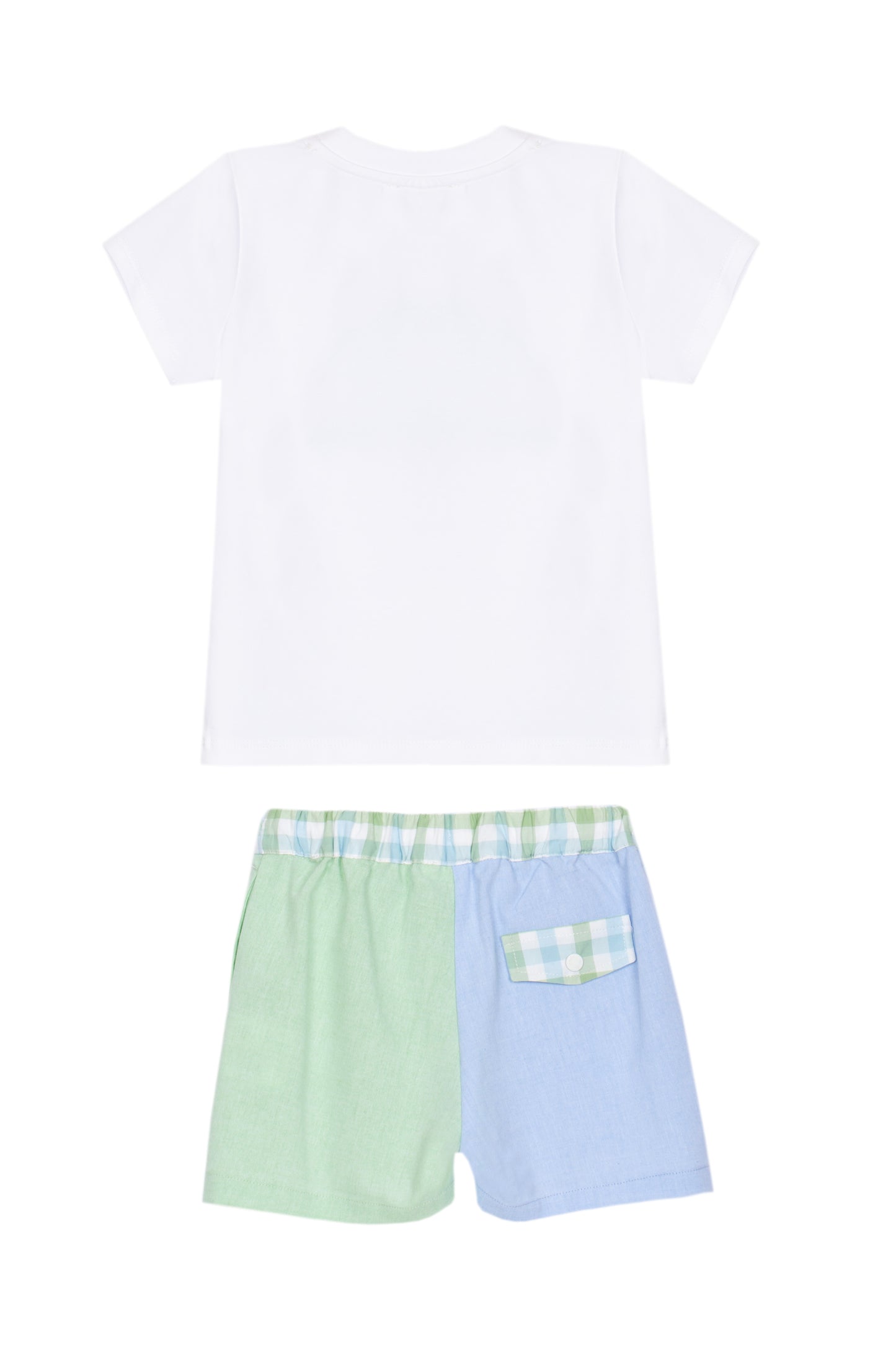 Duo Tone Hat Shorts Set