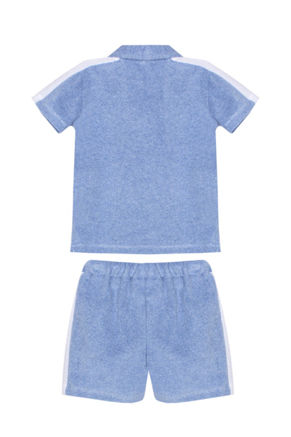 Blue Terry Set