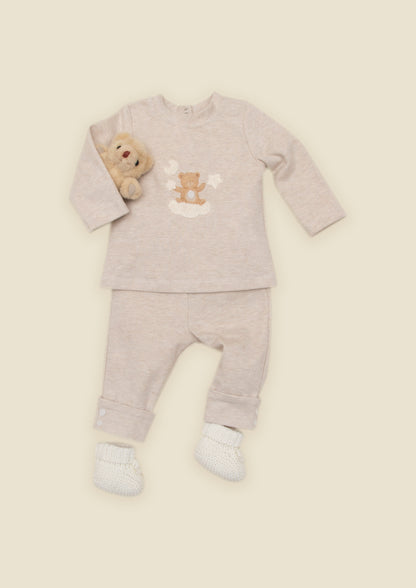 Beige Set with Bear