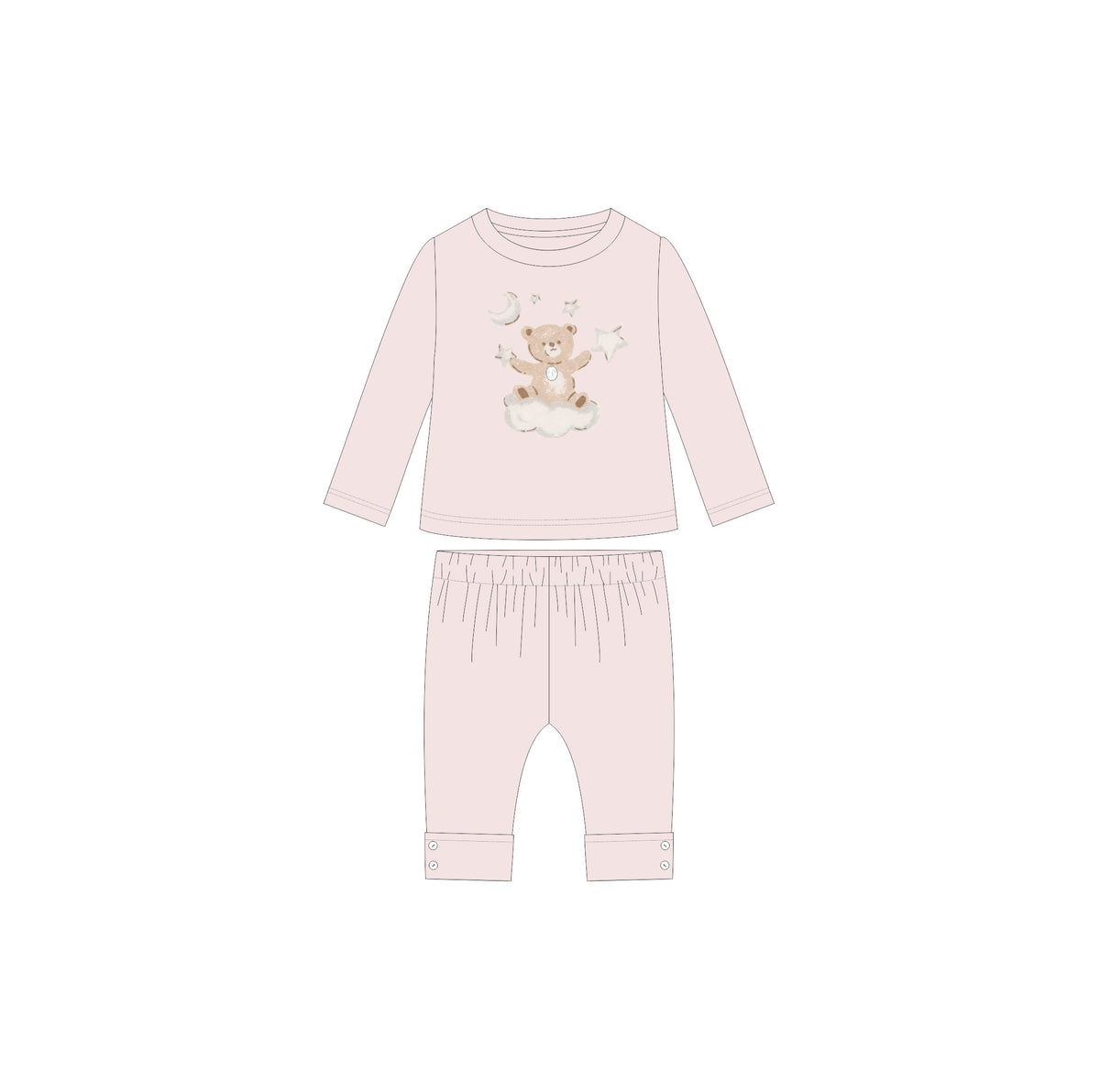 Pink Set with Bear