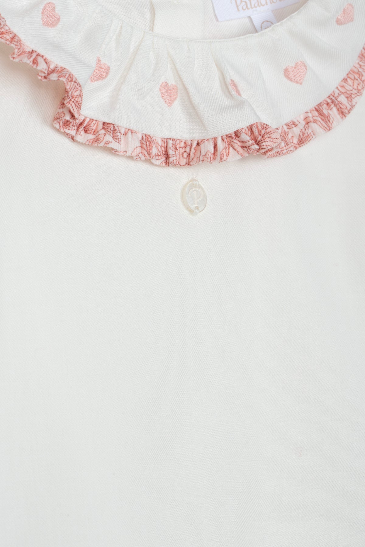 Ecru Blouse with Liberty Details