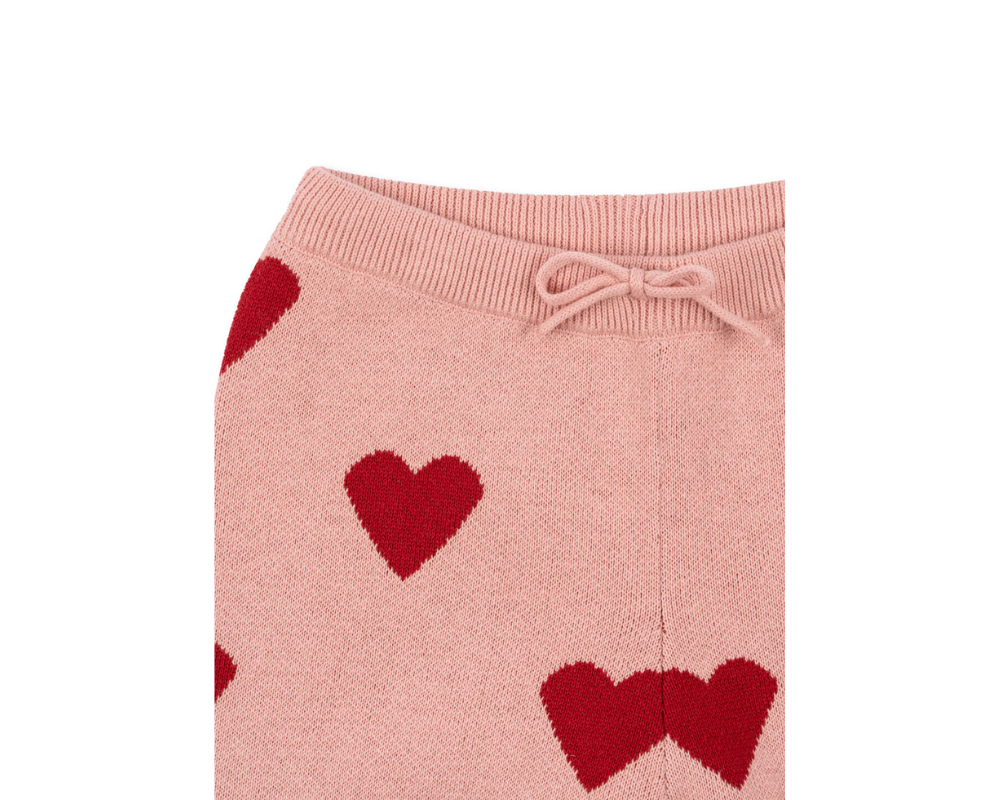 Lapis Knit Sweat Set - Mellow Rose