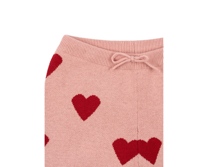 Lapis Knit Sweat Set - Mellow Rose