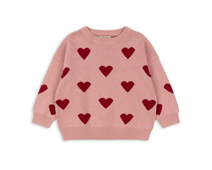 Lapis Knit Sweat Set - Mellow Rose