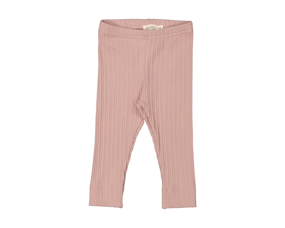 Long Sleeve Modal Broad Rib Set - Light Plum Pink