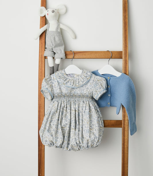Atlantic Handsmocked Romper