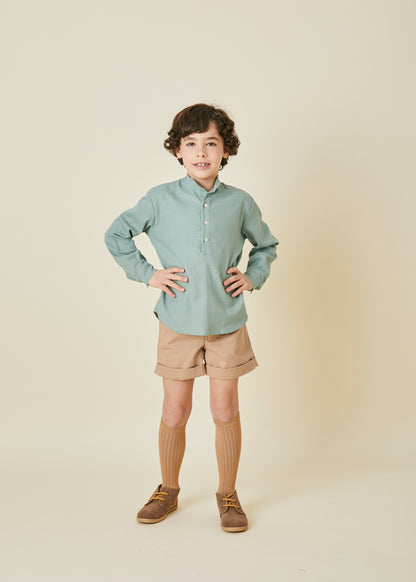Tan Boys Shorts