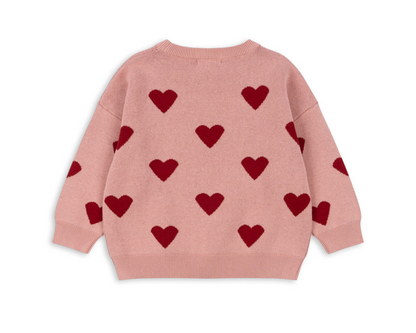 Lapis Knit Sweat Set - Mellow Rose