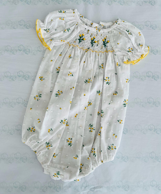 Colibri Romper - Yellow